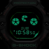 Facetasm x G-Shock DW-5900FA-1 with smoke blue face and handwritten design