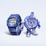 Blue and White Porcelain G-Shock Series inspired by traditional Chinese ceramics