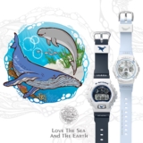G-Shock GW-6905K-7A and Baby-G BGA-2800K-7A for ‘Love The Sea And The Earth’ I.C.E.R.C. Japan Collaboration 2025