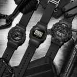 G-Shock Utility Black Series with Cordura Eco Bands and Positive LCD Displays
