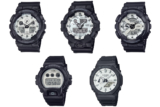 G-Shock adds Black and Brilliant White Series to late September releases