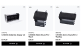 Casio U.S. and U.K. now selling the G-Shock Collection Display Set, watch mounts, and stands