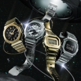 G-Shock Fine Metallic Series with All-New Vapor-Deposited Tough Silicone Band: GM-5600YM and GM-2100YM