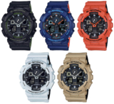 G-Shock GA-100L Layered Band Military Color Series