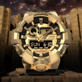 Casio reveals metal-covered G-Shock GM-700 watches in gold and silver
