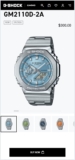 Stainless steel G-Shock GM2110D watches now available in the U.S. for $300 each (and Singapore for S$379)
