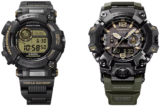 G-Shock Frogman GWF-D1000BC-1 (with composite band) and Mudmaster GWG-B1000-1A3 feature a tough tactical style