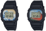 These G-Shock watches feature artwork from Hokusai’s ‘Thirty-six Views of Mount Fuji’: DW-5600KHK24-1 and DW-5600KHG24-1