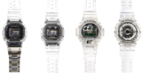 Skeleton G-Shock ‘RX’ Series with transparent LCD displays is another 40th Anniversary release