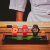 G-Shock’s limited tuna and salmon Sushi Series is made in Japan: DW-5600SSH-4, DW-6900SSH-1, GA-2100SSH-4A
