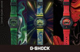 The G-Shock Time Distortion Series of retro digital watches is trippy