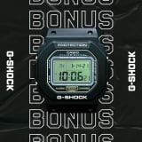 G-Shock Australia: Free DW-5600 Wall Clock with Qualifying Purchase
