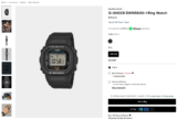 G-Shock DWN5600-1 is back in stock in the U.S. [Now sold out again]
