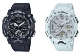 Black G-Shock GA-2000S-1A and White GA-2000S-7A