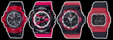 G-Shock Red, Black, and White RB Series: 3 Solar-Radio + 1