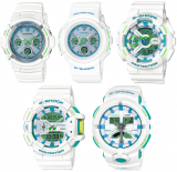 G-Shock WG White & Light Blue Summer Series