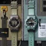 G-Shock GA-010CE-2A and GD-010CE-5: 10-Year Battery watches with CORDURA® re/cor™ band
