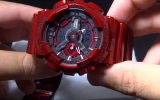 G-Shock GA-110NM-4A Red Neo Metallic Review by Mike835