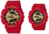 Red and Gold G-Shock GA-110VLA-4A Baby-G BA-110VLA-4A