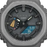 FUTUR x G-Shock GA-2100FT-8A skeleton gray collaboration with the French streetwear brand
