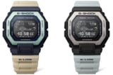 Blue GBX-100TT-2 and gray GBX-100TT-8 are the first new G-Shock G-LIDE GBX-100 colorways since 2021