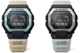 Blue GBX-100TT-2 and gray GBX-100TT-8 are the first new G-Shock G-LIDE GBX-100 colorways since 2021