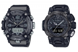 G-Shock Mudmaster GG-B100-8A & Gravitymaster GR-B200-1B: Black and Gray, First GG-B100 with non-inverted LCD