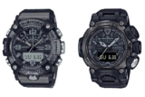 G-Shock Mudmaster GG-B100-8A & Gravitymaster GR-B200-1B: Black and Gray, First GG-B100 with positive (non-inverted) LCD
