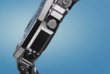 The stainless steel band of the GM-2110 also has resin parts (which is a good thing) [video]