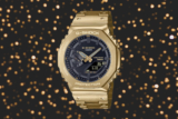 G-Shock GM-B2100GD-9A full metal octagonal analog-digital in traditional yellow gold