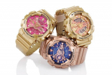 New G-Shock S Series Gold and Rose Models, Camo Gs