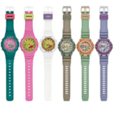Colorful and smaller G-Shock GMA-S2100BS and GMA-S2200PE watches for spring and summer