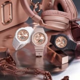 G-Shock S Series with Metallic Rose Gold Dials and Bezels: GMA-S2100MD, GM-S110PG, GM-S2100PG