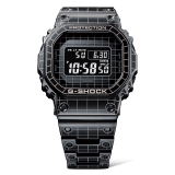 G-Shock GMW-B5000CS-1 with Laser-Engraved Grid Pattern