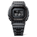 G-Shock GMW-B5000CS-1 with Laser-Engraved Grid Pattern