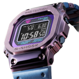 Purple-blue G-Shock GMW-B5000PB-6 evokes twilight in Tokyo