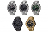 G-Shock GST-B500 series is thinner with stainless steel bezels and bands