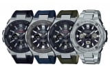 G-Shock G-STEEL GST-W330AC, GST-W330D & GST-S330AC, GST-S330D: Mid-size Case with Stainless Steel Knurled Bezel