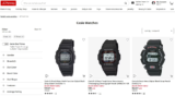 Black Friday Deals on G-Shock and Casio watches are active at JCPenney