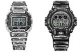 Illustrated G-Shock DW-5600JV-7 and DW-6900JV-1 collaborations with L.A. artist Joshua Vides