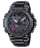 MTG-B2000BDE-1A: Black and red with solid and resin bands