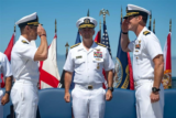 Incoming Commander wears G-Shock DW-6900 at Naval Special Warfare Group 11 change-of-command ceremony