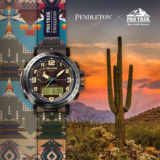 Native American-inspired Pro Trek PRG601PE-5 collaboration with U.S. woolens maker Pendleton