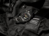 Full metal G-Shock GM-B2100VF-1A is a Porter collaboration with aged IP and positive LCD display, includes octagonal bag