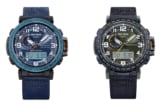 Casio Pro Trek PRG601YB-2 and PRG601YB-3 with cloth band now available in the U.S.