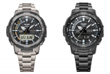 PRT-B70T-7 & PRT-B70YT-1: Pro Trek’s fishing series gets a titanium band