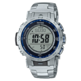 Pro Trek PRW-31YT-7JF “K2 Blue” with Titanium Band and Sapphire Crystal