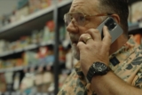 Russell Crowe wears a G-Shock MR-G watch in ‘Land of Bad’
