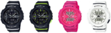 New Baby-G: BGA-240 for Running and BGA-1050 Solar Radio