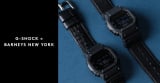Barneys New York x G-Shock DW-5600 with Alligator or Goat Leather Strap + NATO Strap